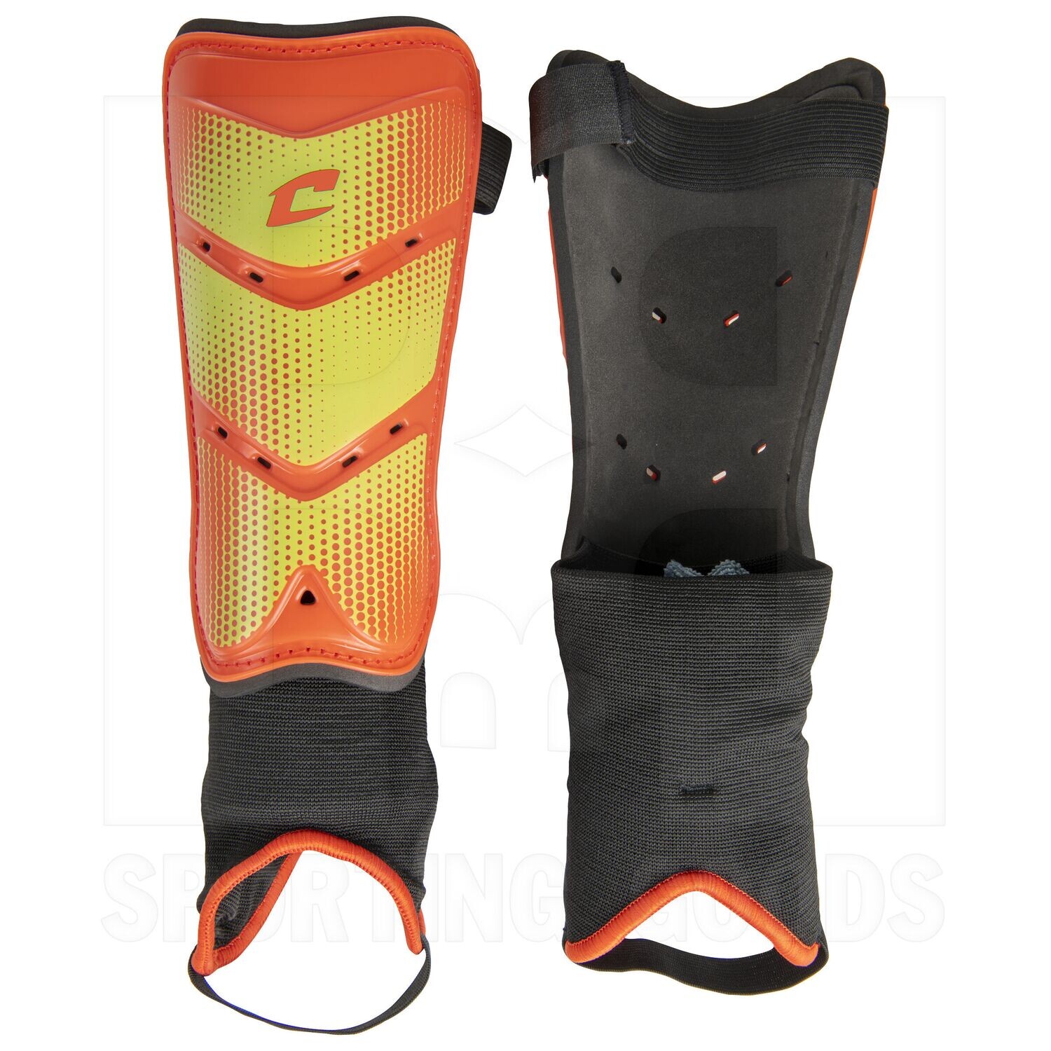 Champro D2 Shin Guard Orange