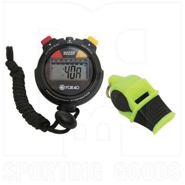 Fox 40 Whistle And Stopwatch Pack