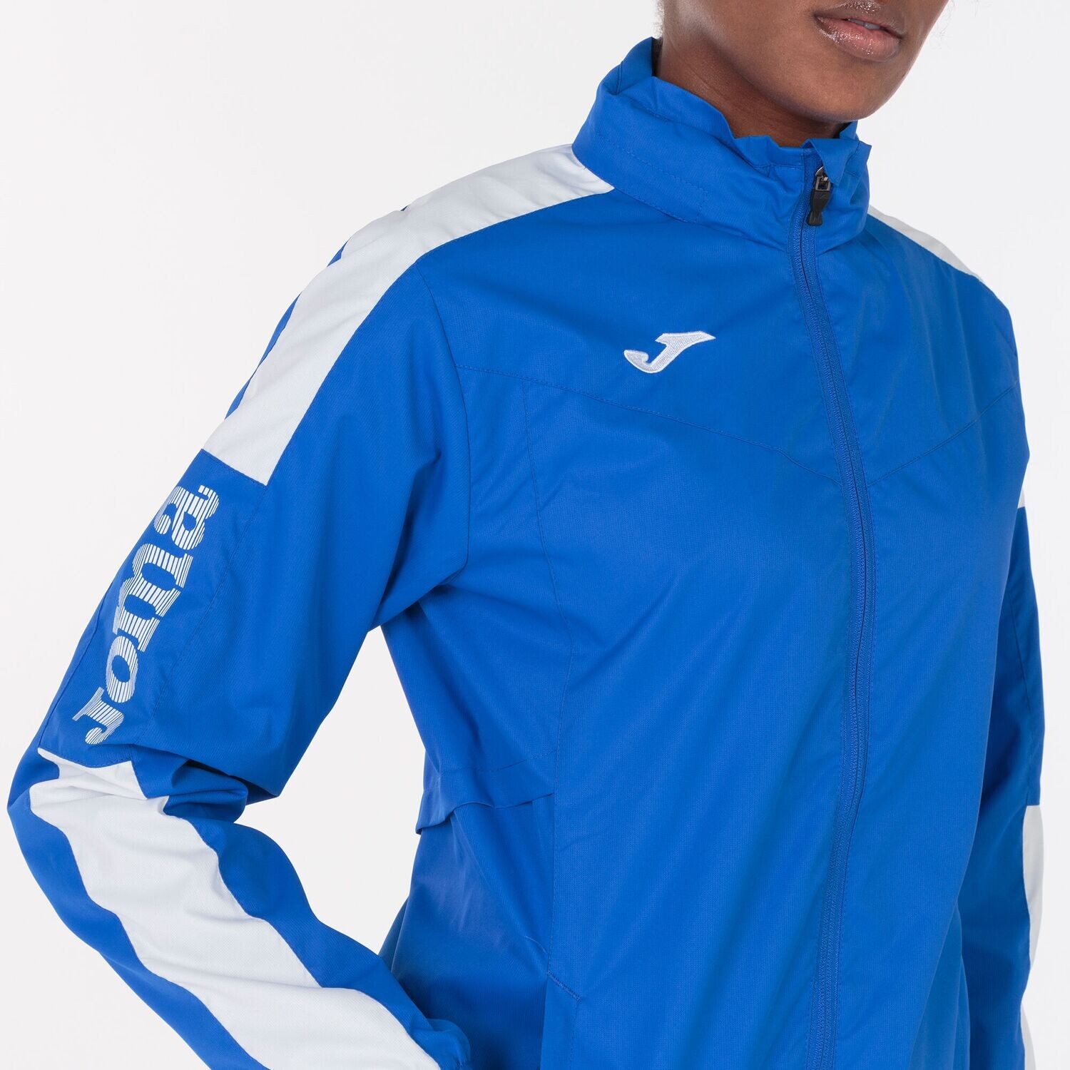 JOMA HOODED RAINJACKET WOMAN CHAMPIONSHIP IV ROYAL BLUE