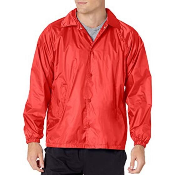 Sportswear Coach's Rain Jacket Red S