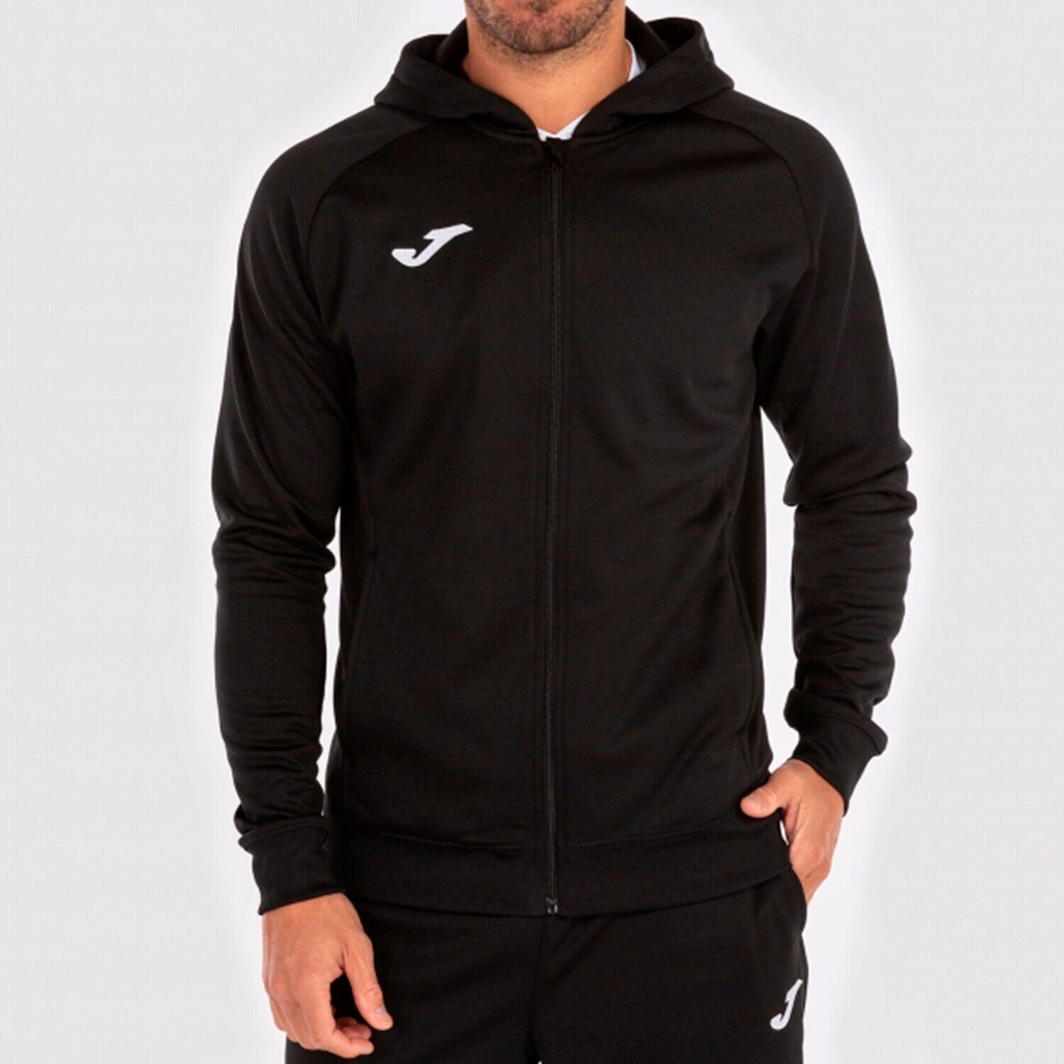 JOMA HOODED JACKET MAN MENFIS BLACK M