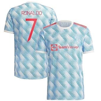 Adidas Manchester United Jersey White-Royal