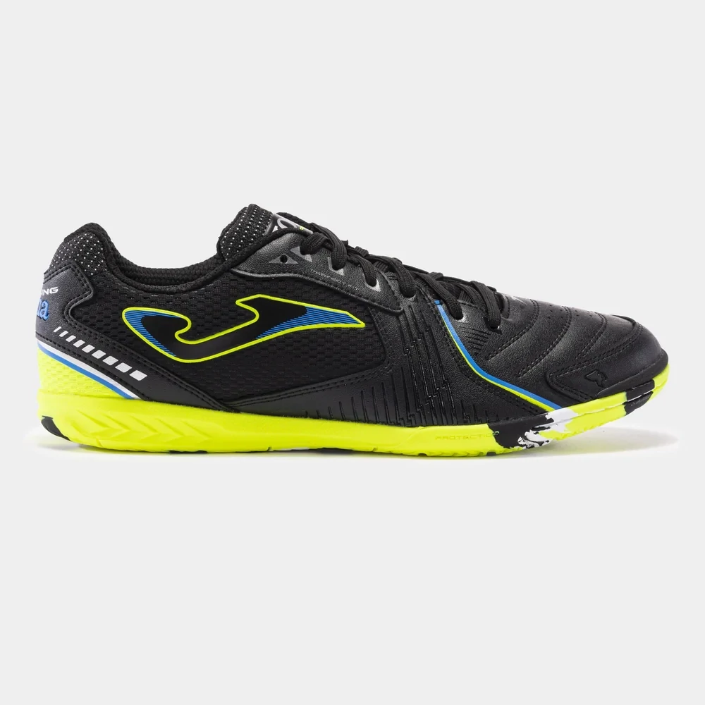 Joma Dribling Futsal Indoor 2301 Black Lemon Fluor