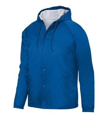 SOCCER HOODED COACH&#39;S  BLUE