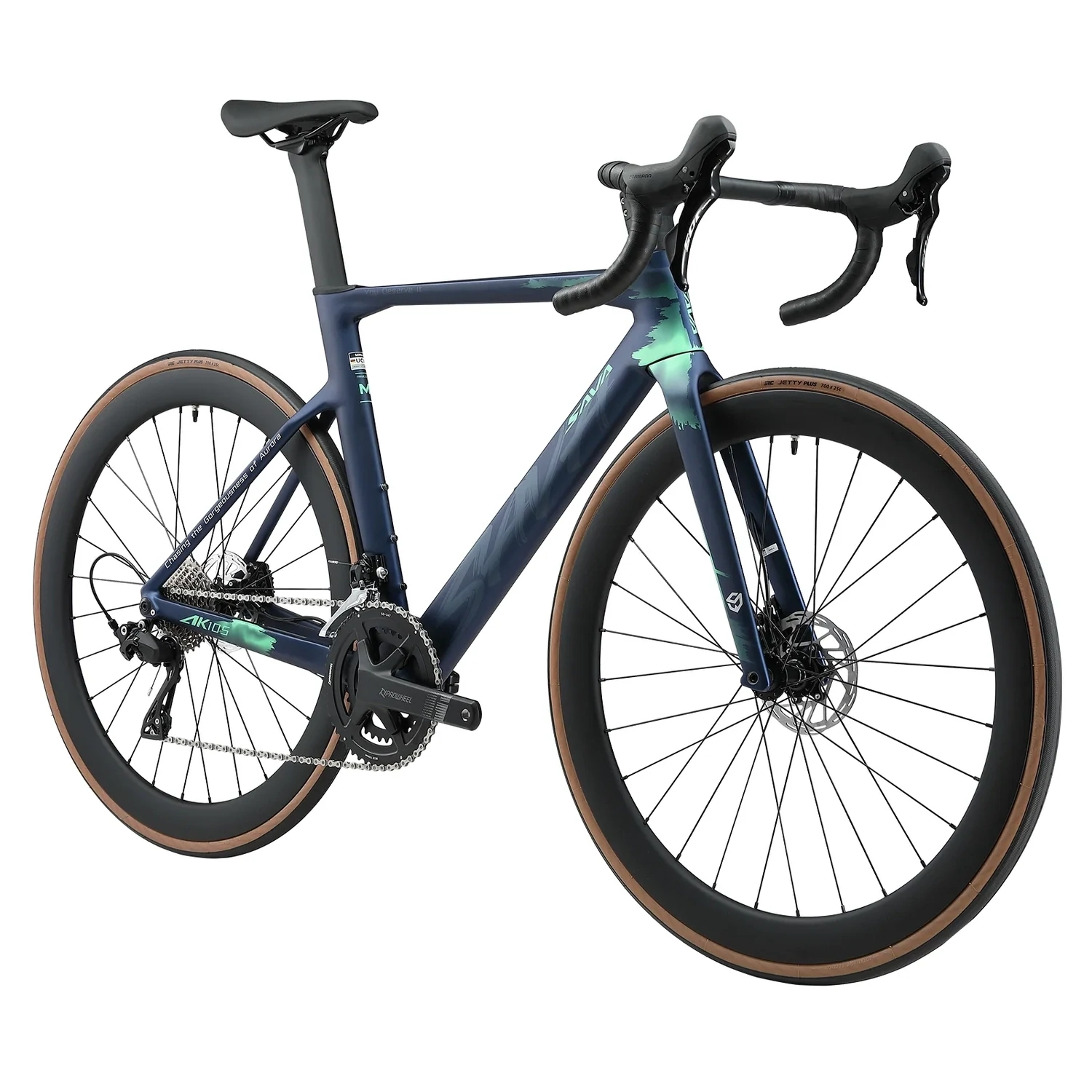 SAVA AK105 Carbon Racing Bike 105 R7120 Blue, Size: 52-52 cm