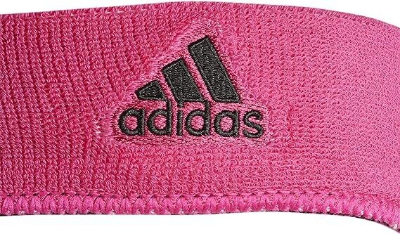 adidas Unisex-Adult Interval Reversible Terricloth Elastic Headband Pink