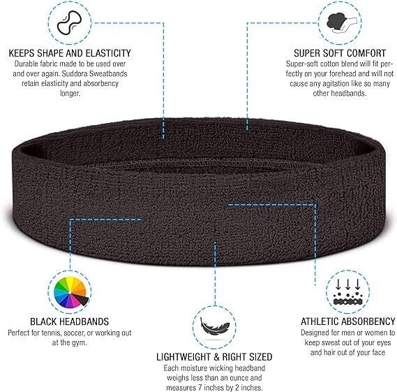Workout Headband for Men and Women