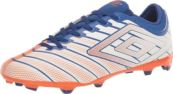 Umbro Velocita Elixir Club Fg Soccer Cleat Orange Blue