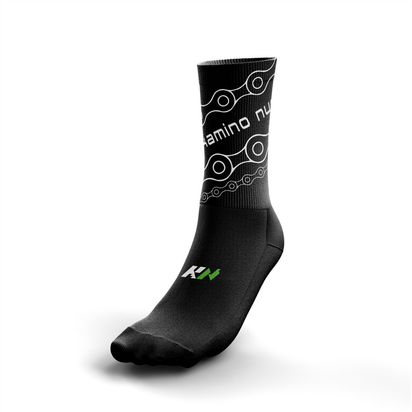 KN Chain Black Socks