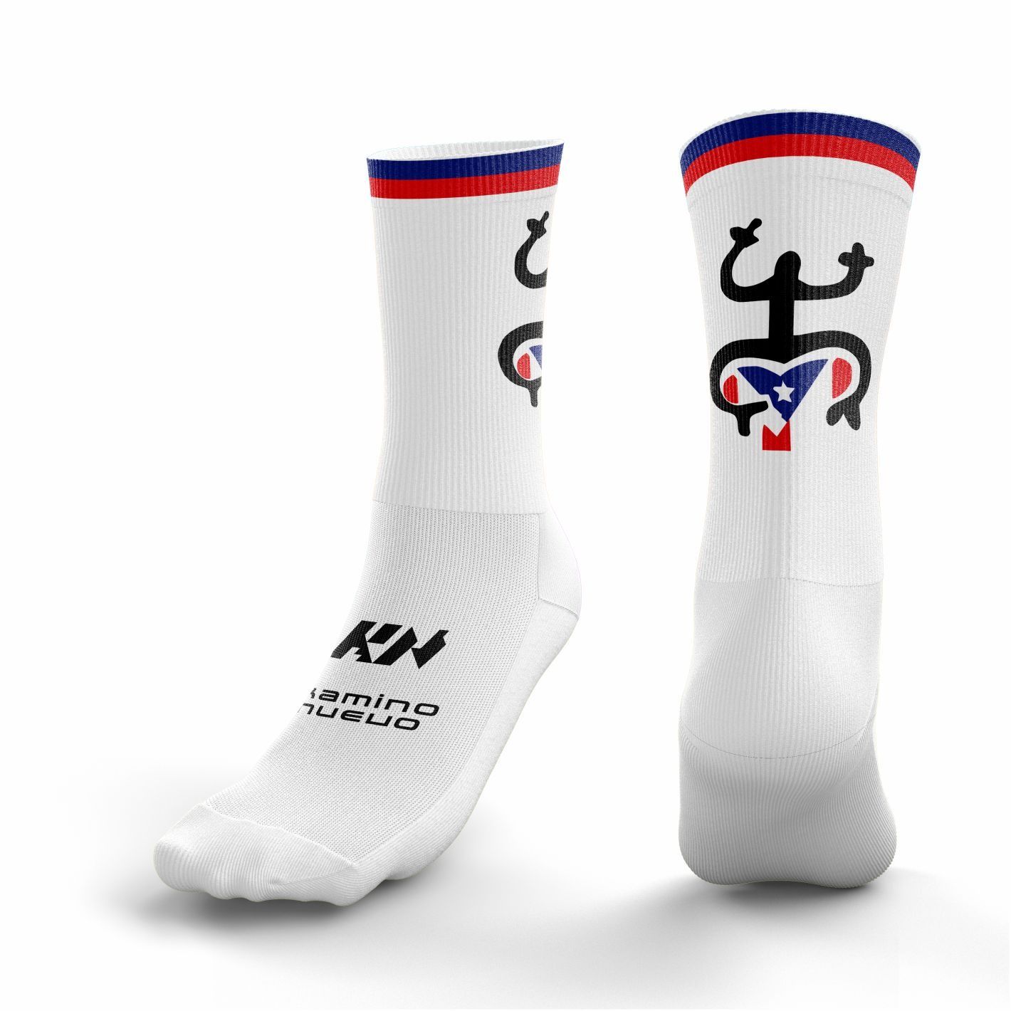 KN Coqui Taino White Socks