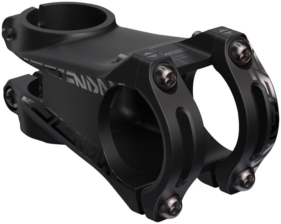 TruVativ Descendant Stem - 60 mm, 35.0 Clamp, +/-0, 1 1/8&quot;, Alloy, Black