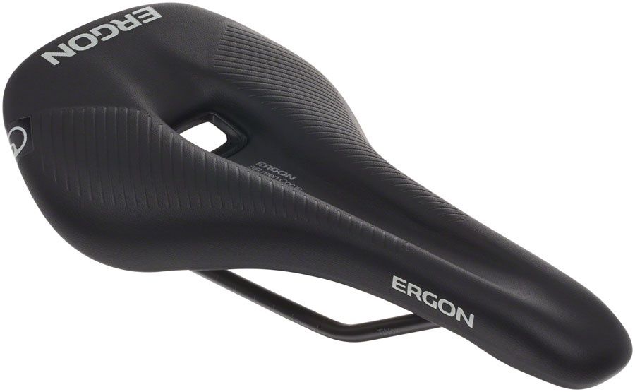 Ergon SR Comp Saddle - Titanium, Black, Men&#39;s, Small/Medium
