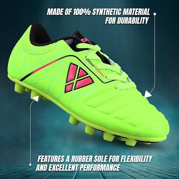 Vizari Catalina Junior FG Soccer Green/Black/Fuschia