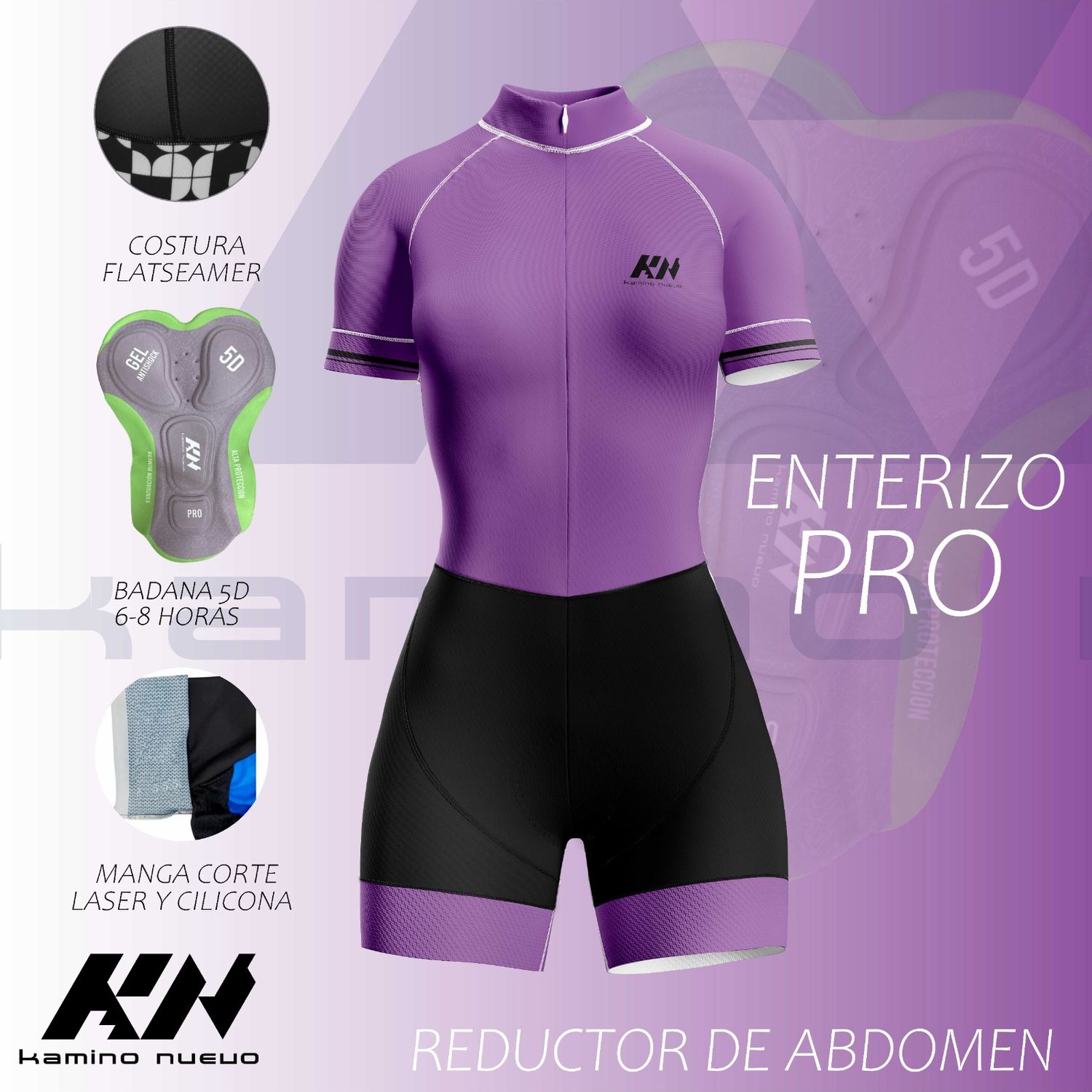 Kamino Nuevo Lady Skinsuit Pro Purple