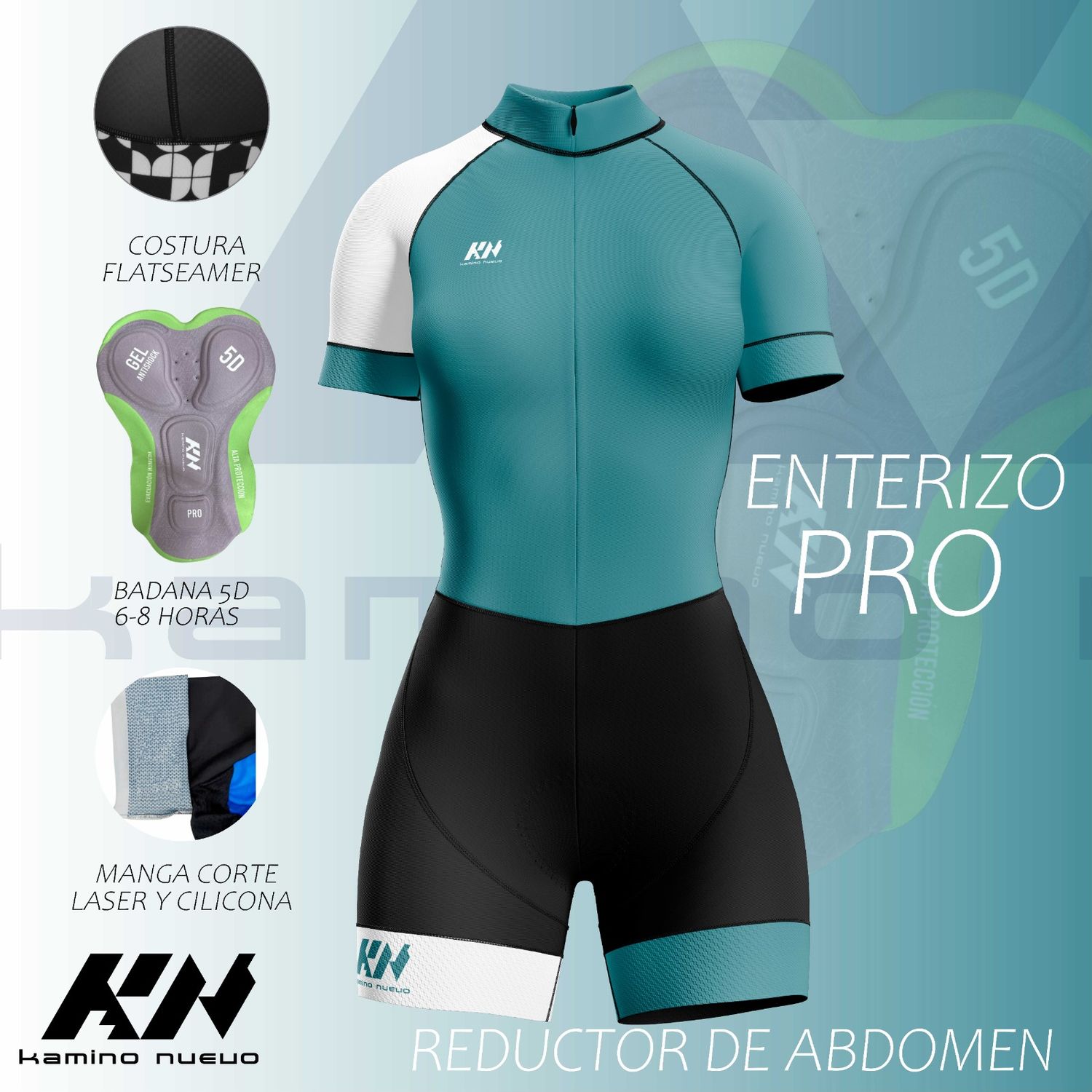 Kamino Nuevo Lady Skinsuit Pro Green