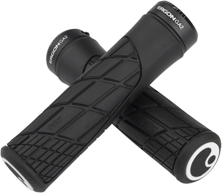 Ergon GA2 Fat Grips - Black, Lock