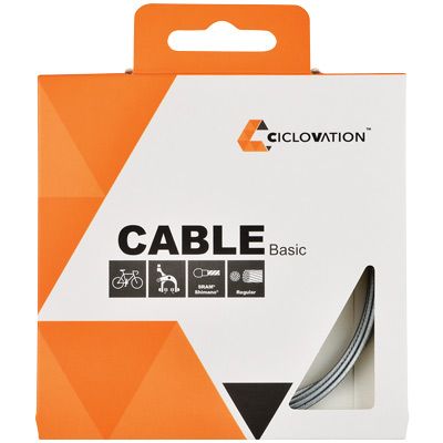 CICLOVATION BASIC ZINC BRAKE CABLE,  1700mm,  Shimano/SRAM,  Road