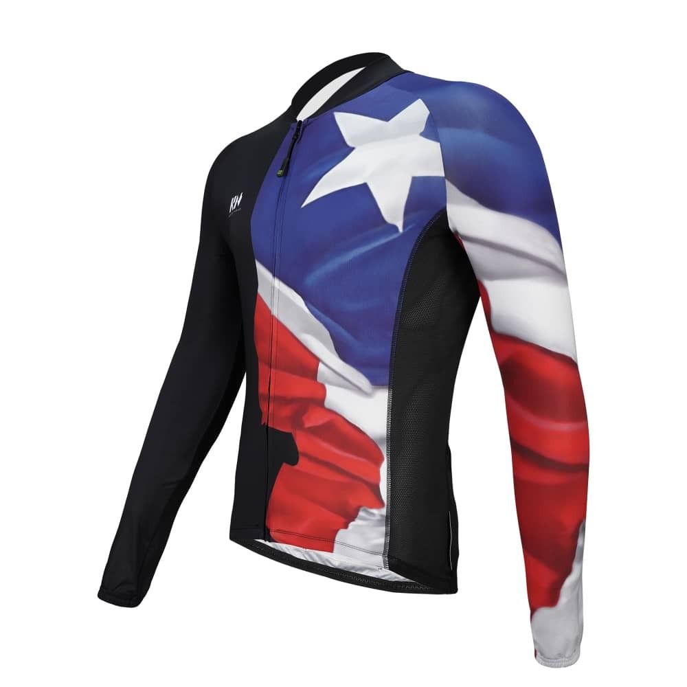 Kamino Nuevo Flag Pro Long Sleave Jersey  4XL