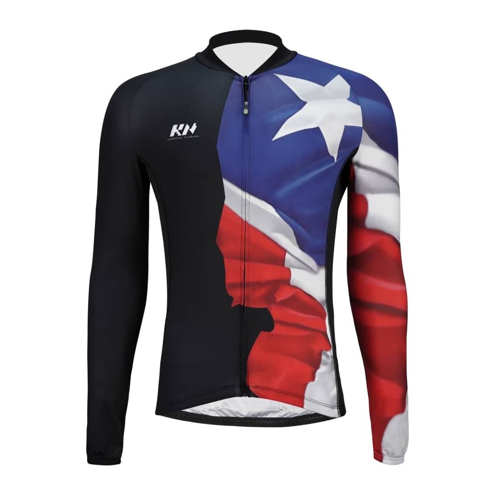 Kamino Nuevo Flag Pro Long Sleave Jersey  4XL
