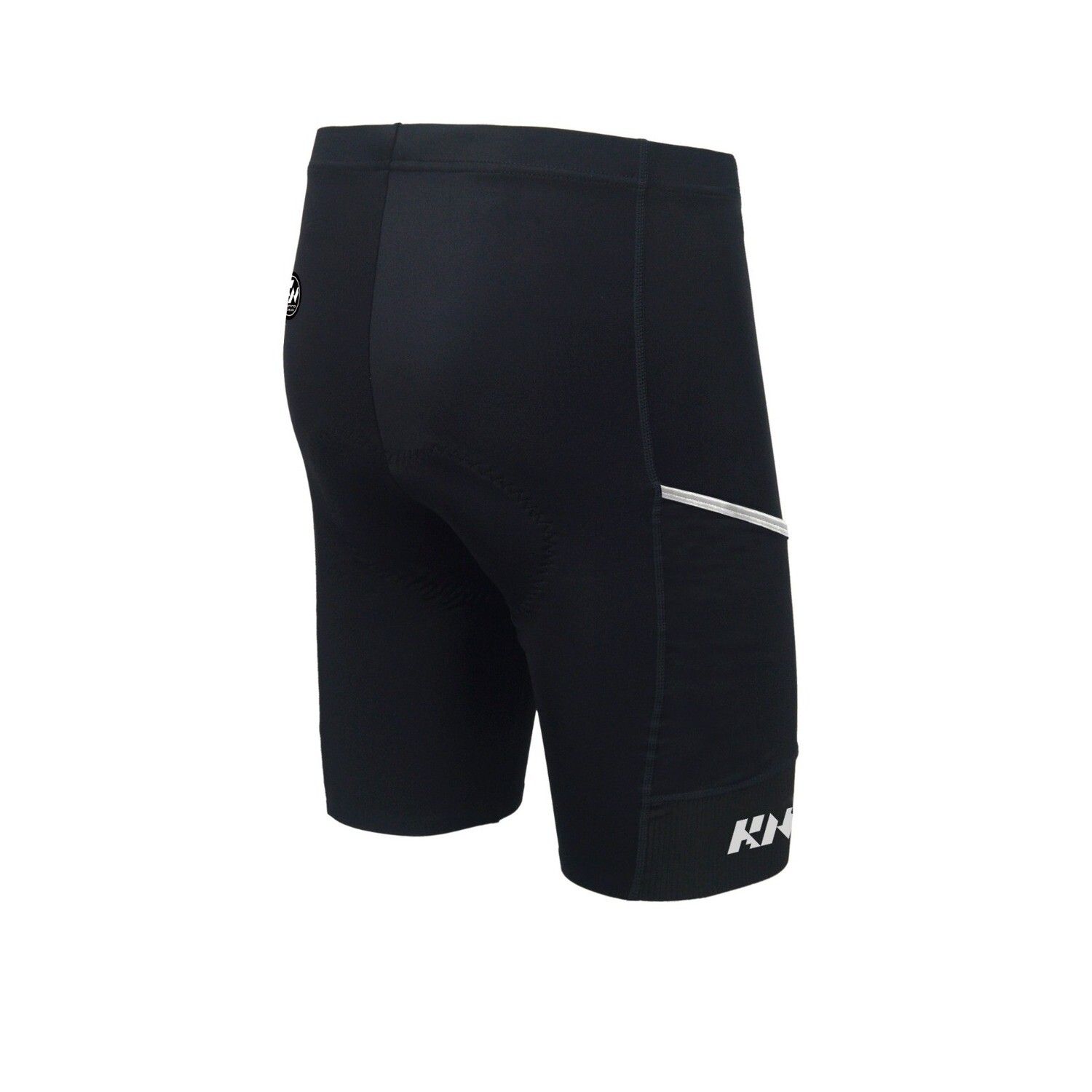 KN Black Short  With one Pocket (Long HRS Pad)