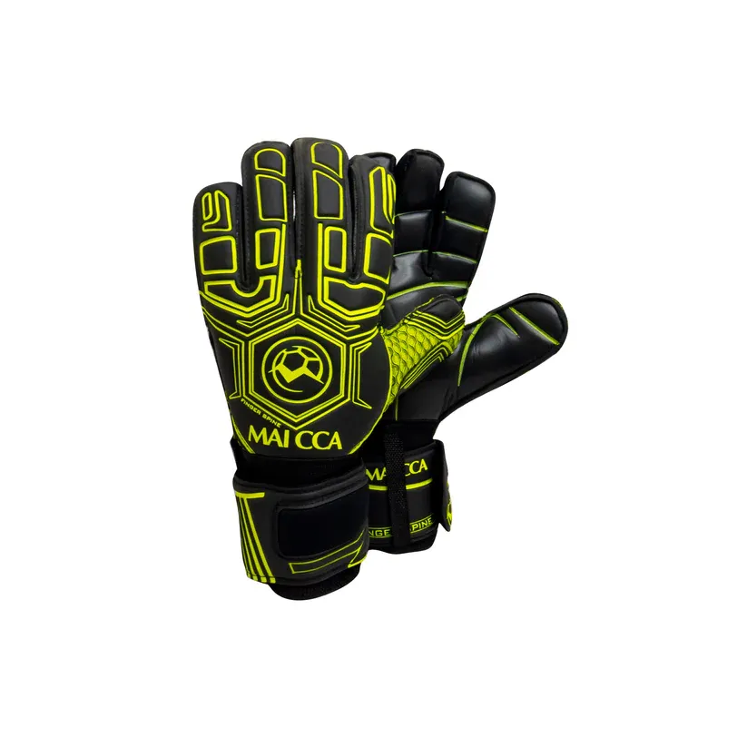Maicca Finger Spine Gloves Black Size 8