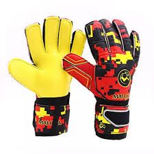 Maicca Finger Spine  Gloves Black/Red Size