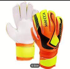 Maicca Finger Spine Gloves Orange/Yellow