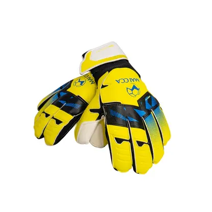 Maicca Finger Spine  Gloves Yellow Blue