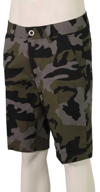 Fox Essex Camo Shorts - Green Camo 31