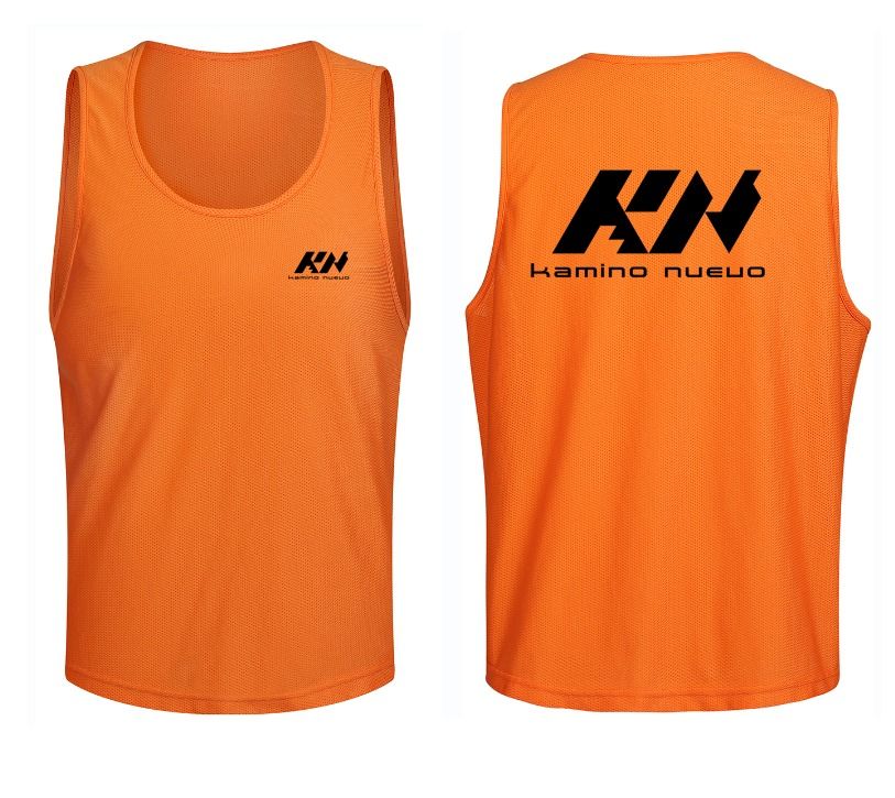 KN Training Vest Kids &amp; Adult Orange-Neon 12-pcs