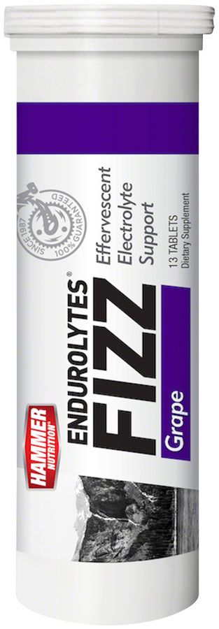 Hammer Endurolytes Fizz: Grape tube of 13 tablets