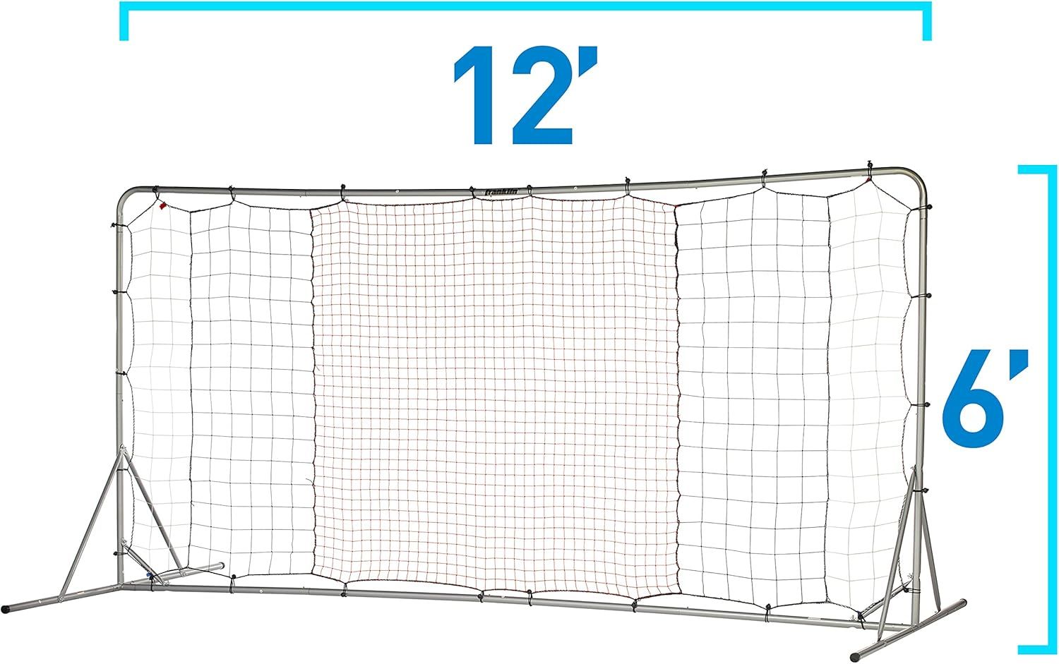 Franklin Soccer Rebounder Perfect for Backyard Soccer 12’ x 6’