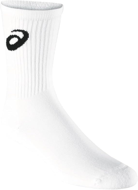 ASICS Adult Team Crew Socks White