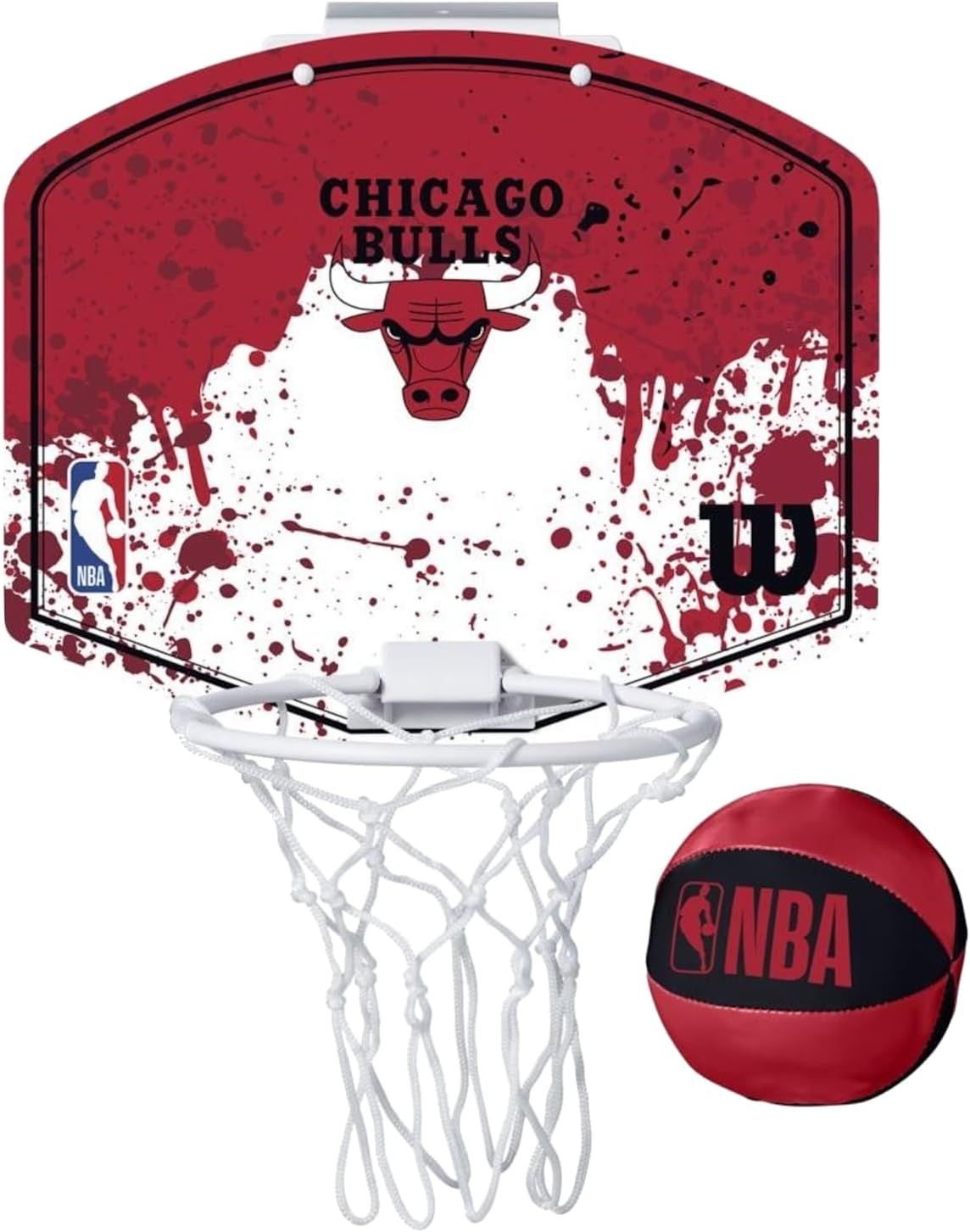 WILSON NBA Team Mini Basketball Hoops Chicago Bulls