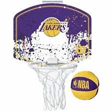WILSON NBA Team Mini Basketball Hoops Lakers