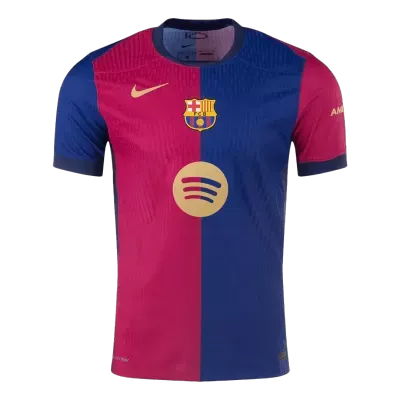 Barcelona Home Soccer Jersey 2024/25 Spotify Logo