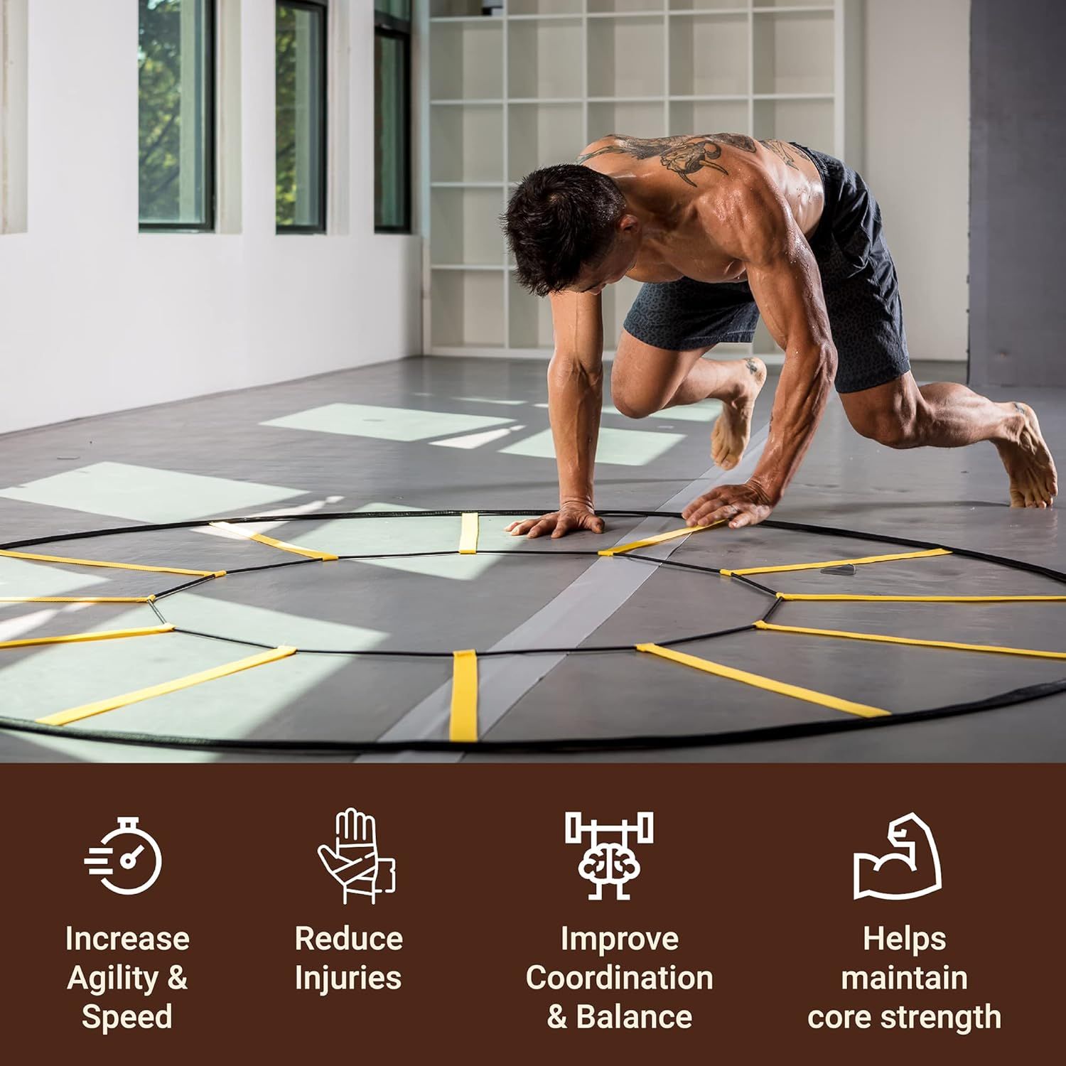 Circle Speed and Agility Ladder