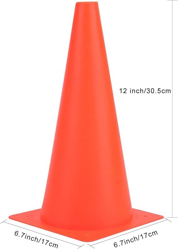 Champion Training Agility Cones 12&#39;&#39; Inch