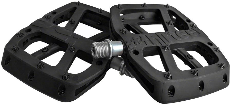 e*thirteen Base Pedals - Platform, Composite, 9/16&quot;, Black