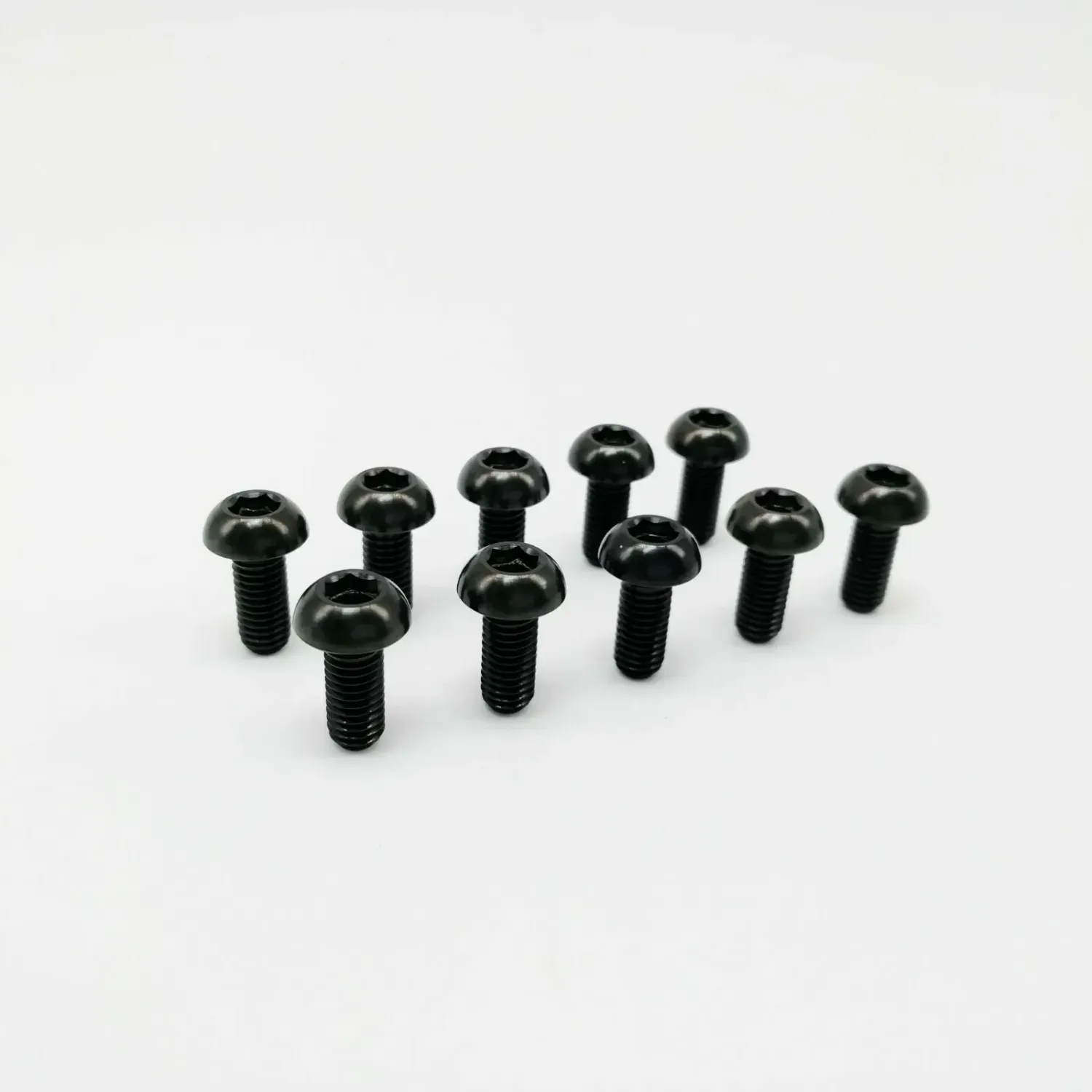 M5x12 Bottle Cage Fixing Bolts Titanium Black 2pcs