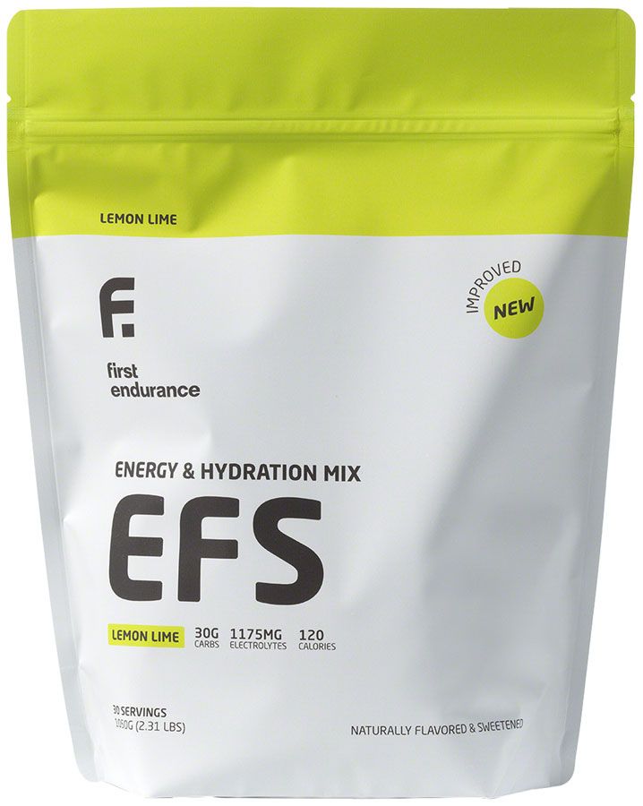 1st  Endurance EFS Drink Mix: Lemon-Lime 30 Serving Canister