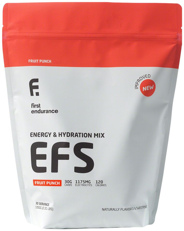 1st Endurance, EFS, Drink Mix, Fruit Punch, Jar, 30 servings