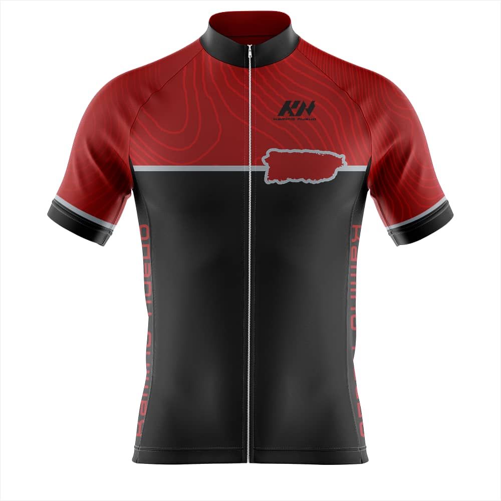KN PR Island front Jersey Pro Cut Red