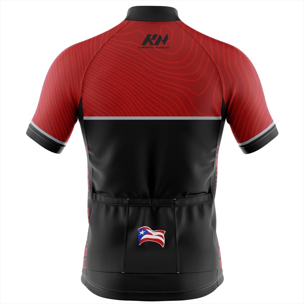 KN PR Island front Jersey Pro Cut Red