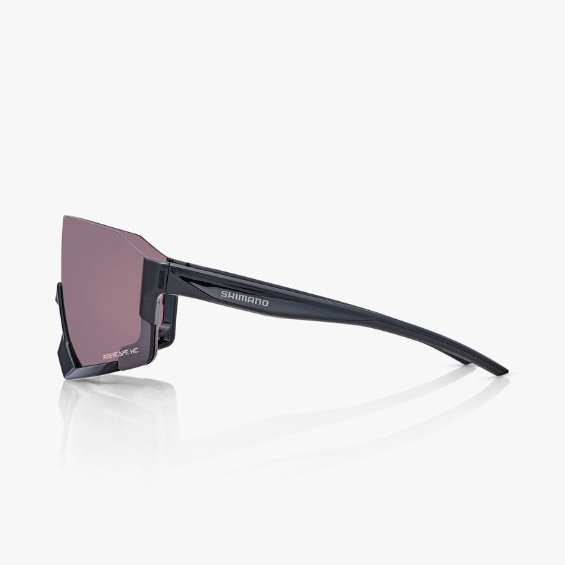Shimano AEROLITE MAGNETIC, BLACK FRAME, WITH RIDESCAPE HIGH CONTRAST LENS