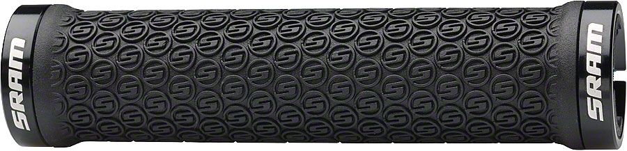 SRAM Locking Grips: Black 1075