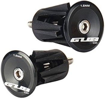 GUB C03 ALLOY HANDLEBAR ENDS BLACK
