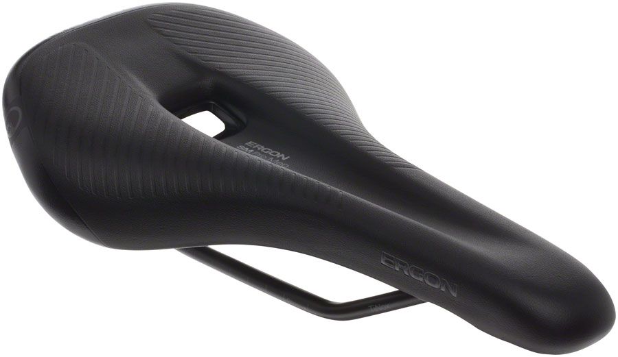Ergon SM Pro Saddle - Titanium, Stealth, Men&#39;s, Medium/Large