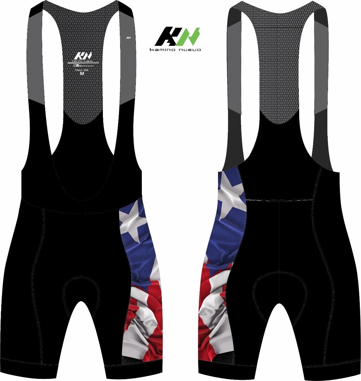 KN PR Flag Bib Short Linea Pro