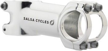 Salsa Guide Stem - 70mm, 31.8 clamp, +/-6, 1 1/8&quot;, Aluminum, Silver
